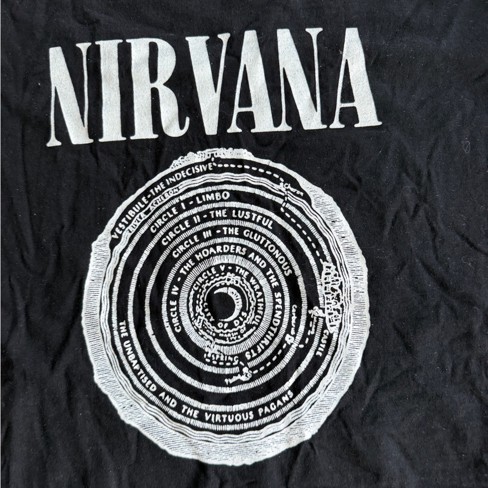Vintage 1992 Nirvana Vestibule T-shirt Giant Tultex XL - Pristine w/Retail Tag
